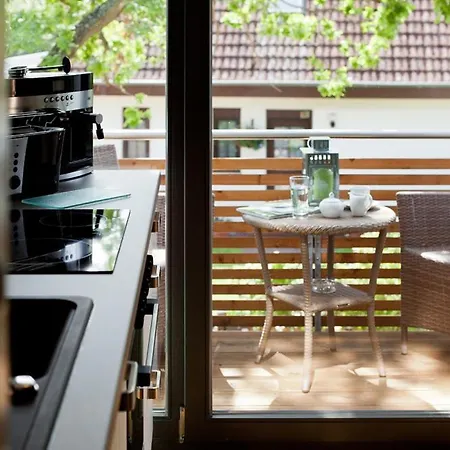 Appartement Fw Wegwarte - Sauna, Kamin, Balkon *